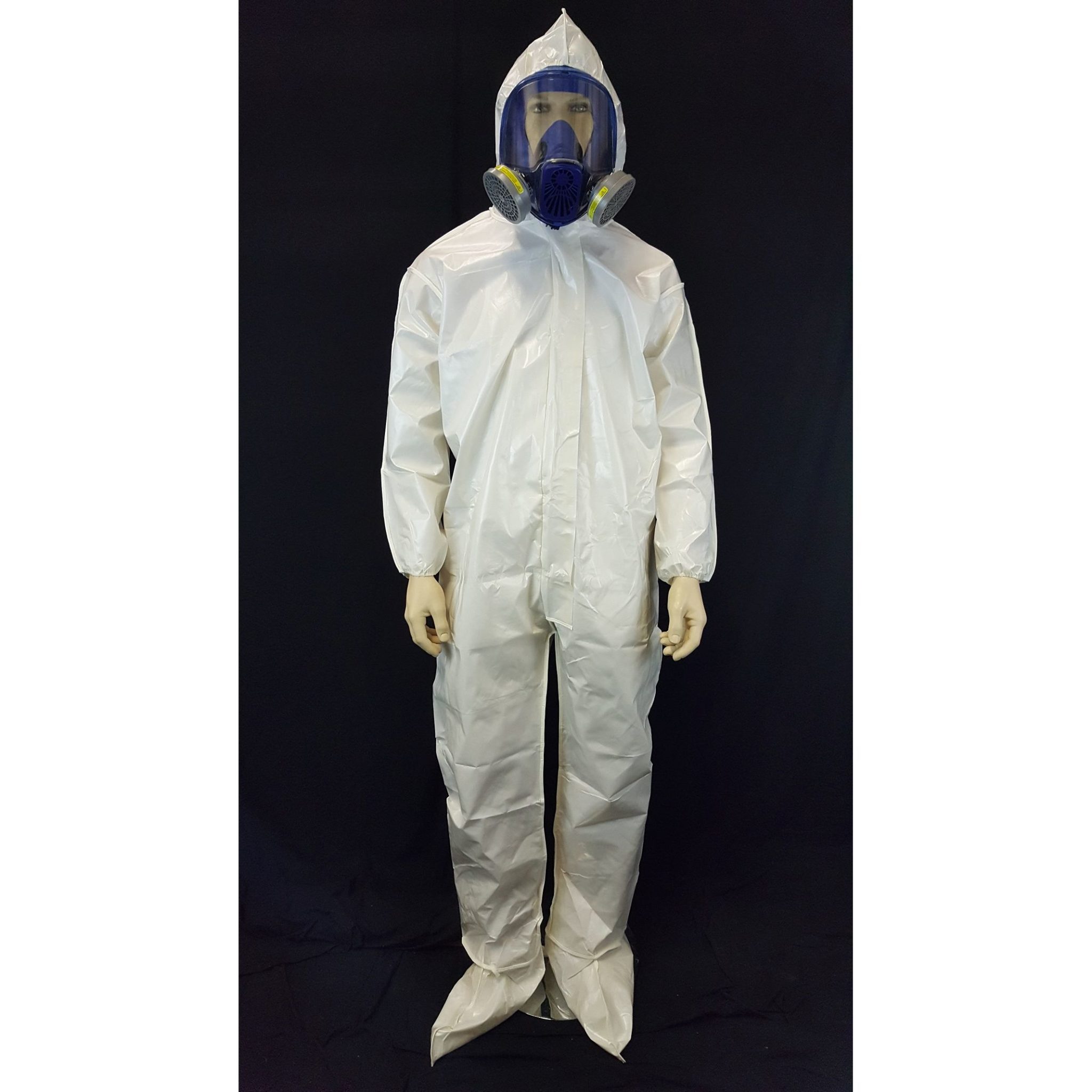 Sterile Tyvek Coveralls, Attached Hood, Boots