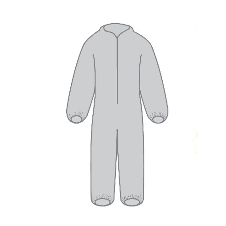 Lot De 12 Combinaisons De Protection Dupont Tychem 2000 QC - Taille 3XL Jaune - Avec Capuche - Référence QC127BYL3X001200