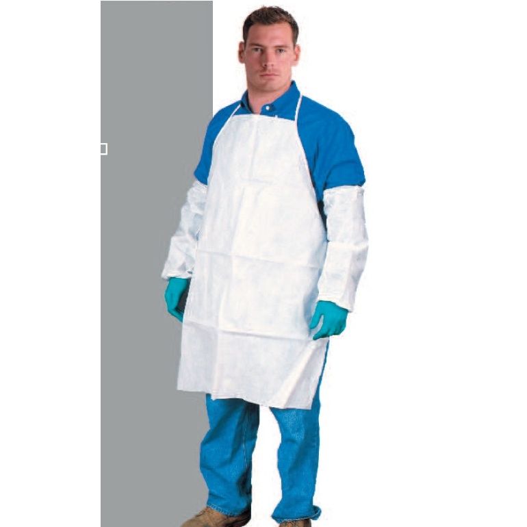 DuPont Tyvek Apron 28" X 36" TY273BWH CoverallsDirect Disposable